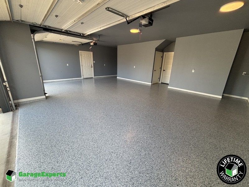 Residential Garage Epoxy Flooring in Burleson, Tx
