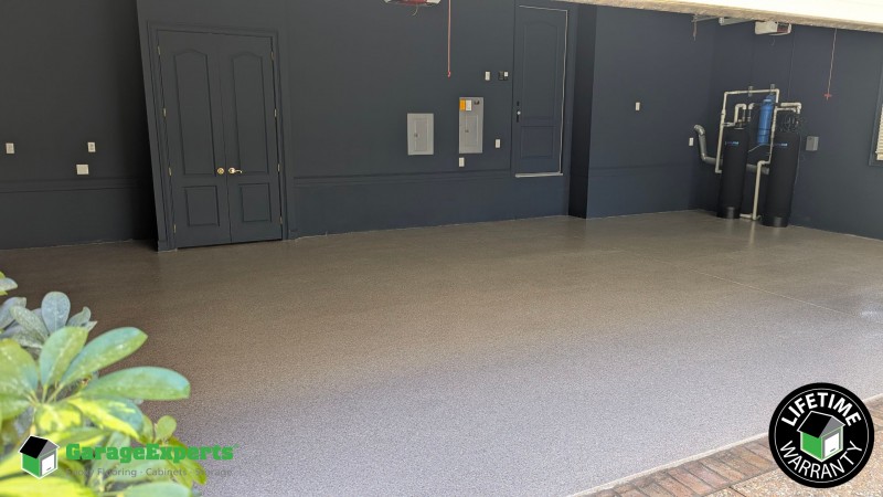 Residential Garage Epoxy Flooring in Merritt Island, Fl