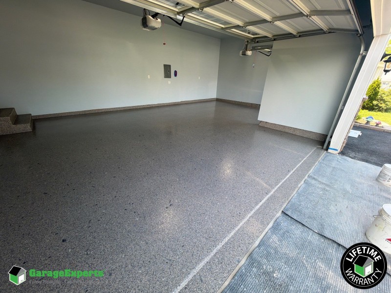 Residential Garage Epoxy Flooring in Manassas, Va Image