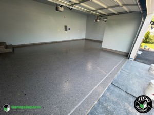 Residential Garage Epoxy Flooring in Manassas, Va
