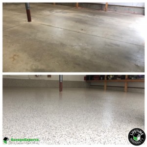 Residential Garage Epoxy Flooring in Hebron, Ct