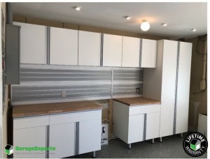 Residential Basement Cabinet Storage Solution in Hempfield Twp, Pa