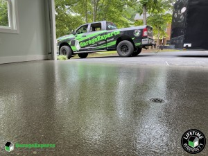 Residential Garage Epoxy Flooring in Forest, Virginia