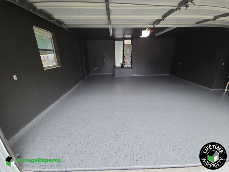 Residential Garage Epoxy Flooring in Cocoa, Fl Image