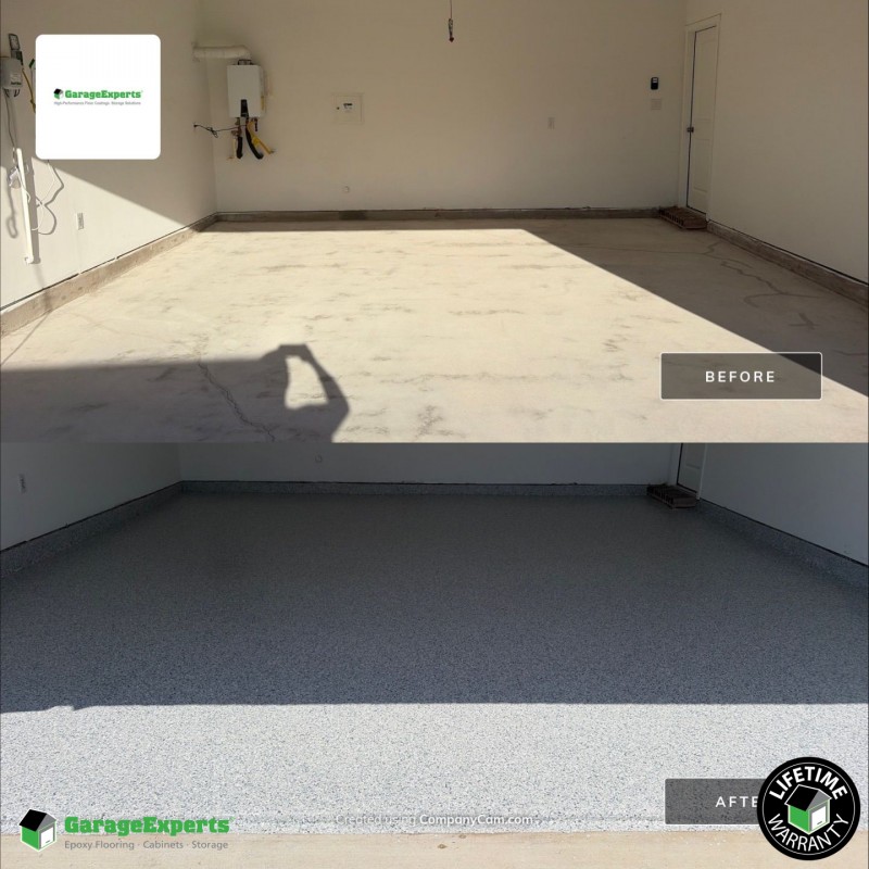Residential Garage Epoxy Flooring in Celina, Tx