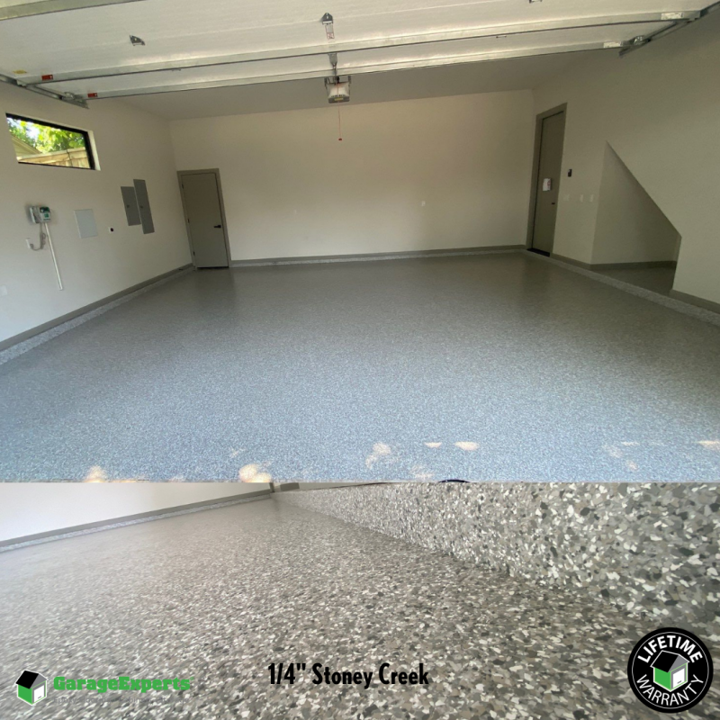 Residential Garage Epoxy Flooring in Tulsa, Ok