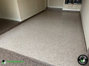 Residential Garage Epoxy Flooring in San Antonio, Texas