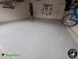 Residential Garage Epoxy Flooring in Wichita, Kansas