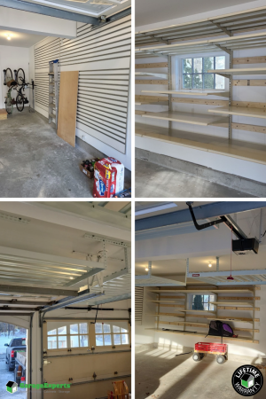 Residential Garage Cabinet Storage Solution in Portsmouth, Nh