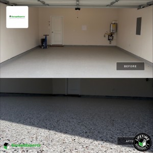 Residential Garage Epoxy Flooring in Anna, Tx