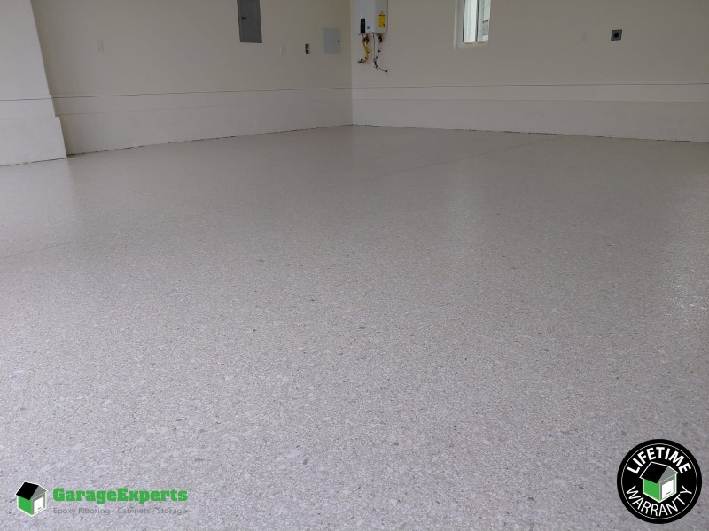 Residential Garage Epoxy Flooring in Watersound Origins Inlet Beach, Florida Image