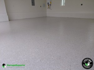 Residential Garage Epoxy Flooring in Watersound Origins Inlet Beach, Florida