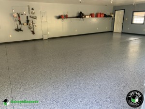 Residential Garage Epoxy Flooring in Dayton, Md