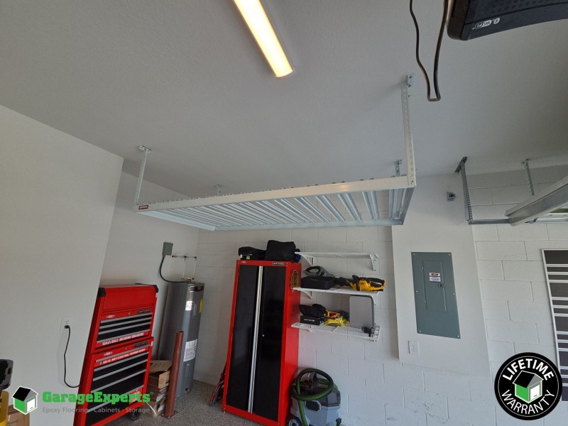 Residential Garage Cabinet Storage Solution in Palm Bay, Fl