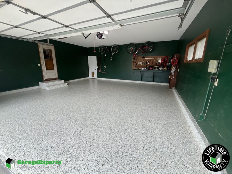 Residential Garage Epoxy Flooring in Newton, Ks