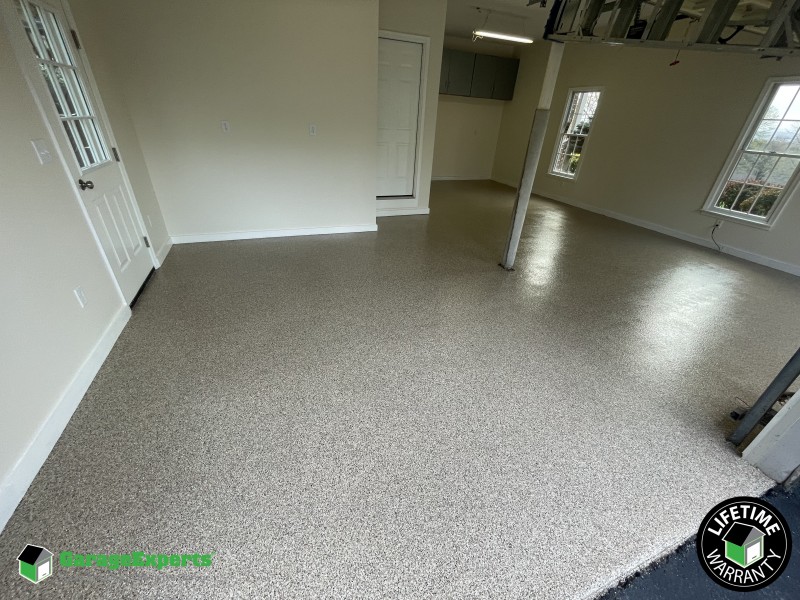 Residential Garage Epoxy Flooring in Waynesboro, Virginia Image