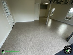 Residential Garage Epoxy Flooring in Waynesboro, Virginia