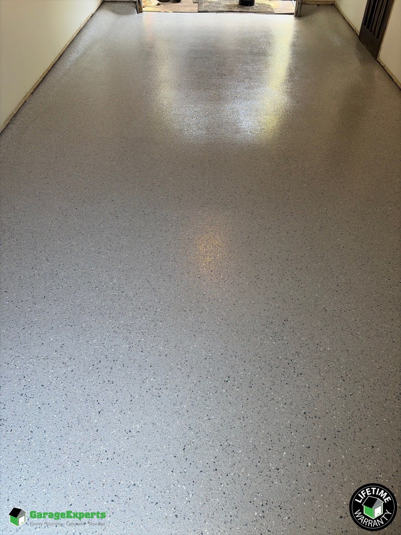 Residential Garage Epoxy Flooring in Fayetteville, Ar