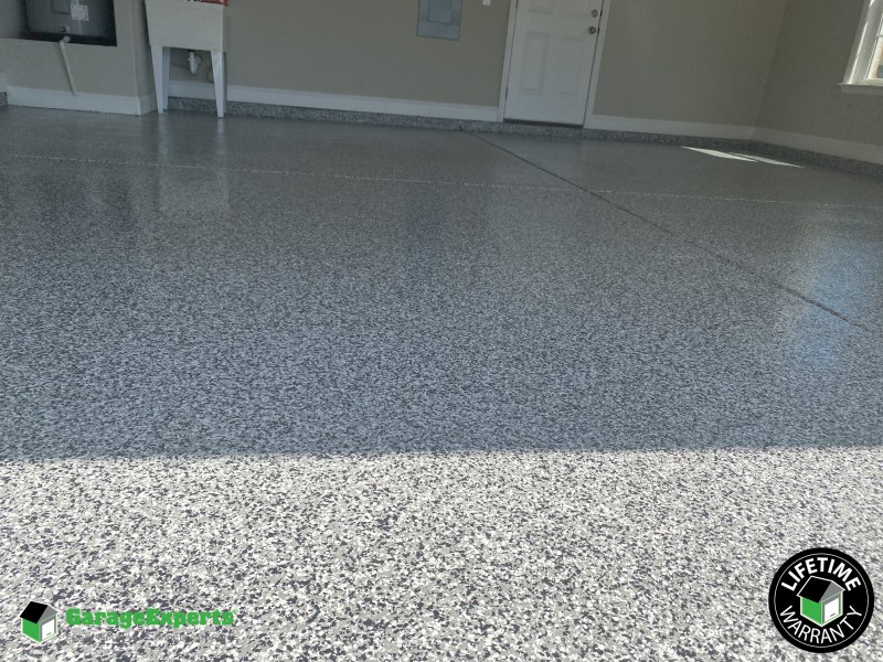 Residential Garage Epoxy Flooring in Huntsville, Al