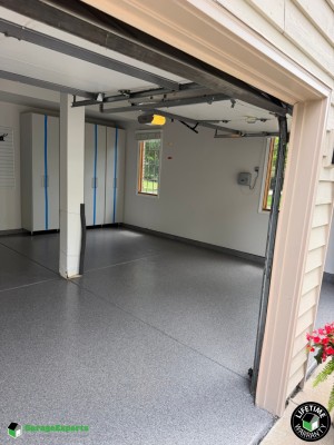 Residential Garage Epoxy Flooring in South Elgin, Il
