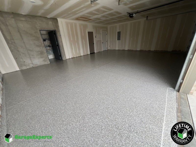 Residential Garage Epoxy Flooring in Wichita, Kansas
