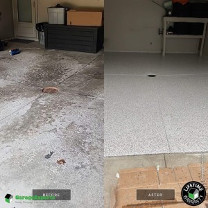 Residential Garage Epoxy Flooring in Solon, Ohio