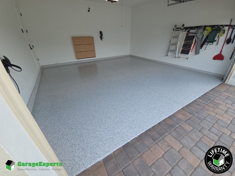 Residential Garage Epoxy Flooring in Melbourne, Fl