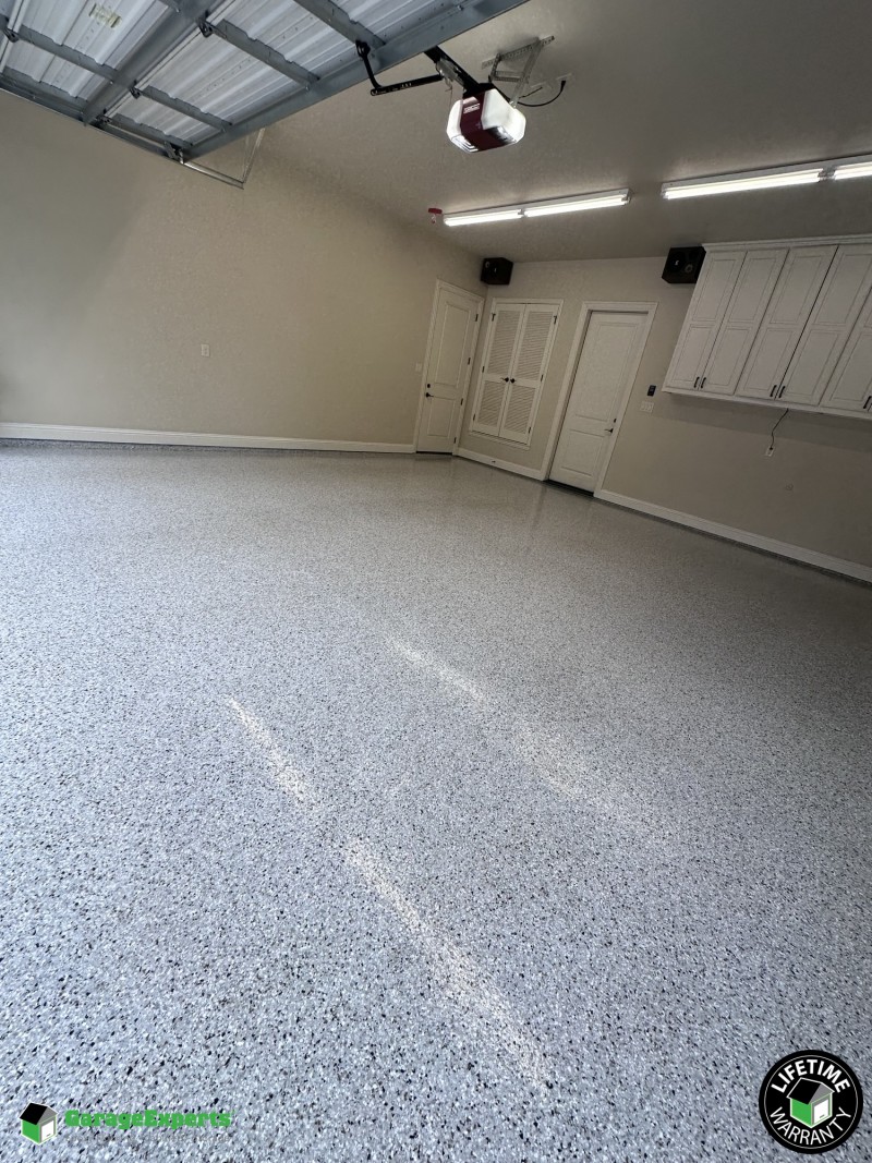 Residential Garage Epoxy Flooring in Southlake, Tx