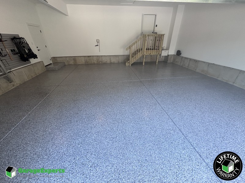 Residential Garage Epoxy Flooring in Crown Point, In