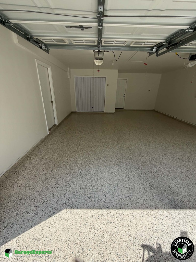 Residential Garage Epoxy Flooring in Crofton, Md