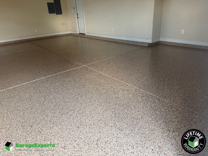 Residential Garage Epoxy Flooring in Huntsville, Al