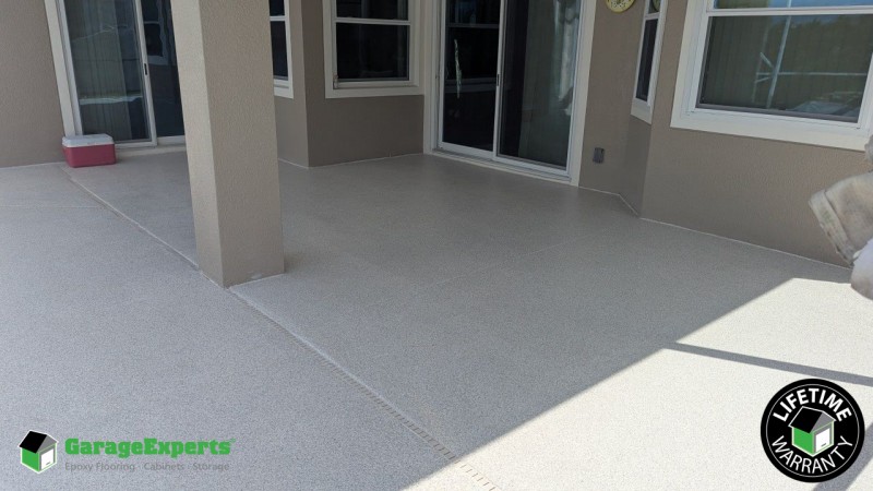 Residential Garage Epoxy Flooring in Melbourne, Fl