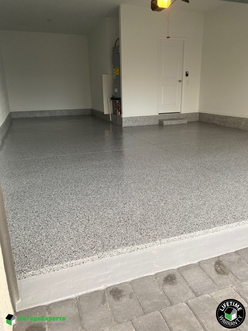 Residential Garage Epoxy Flooring in Orlando, Fl