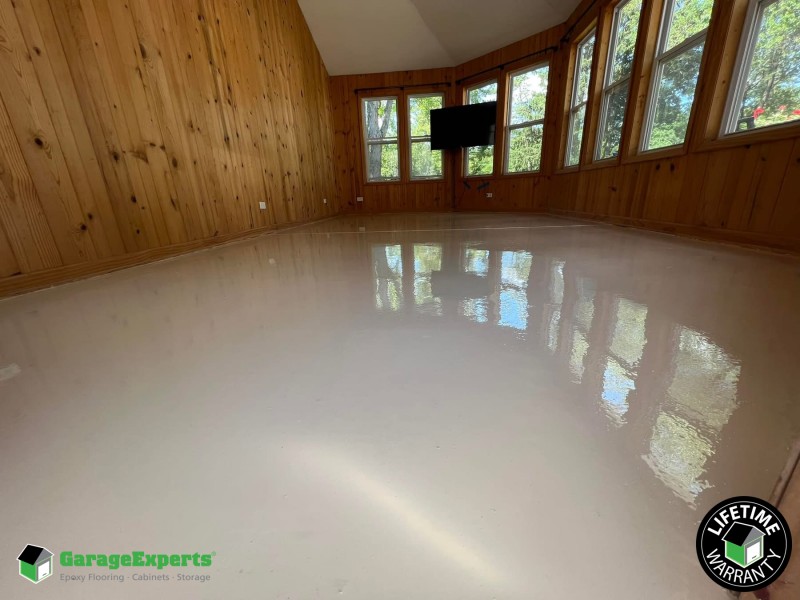 Residential Porch Epoxy Flooring in St Charles, Il Image