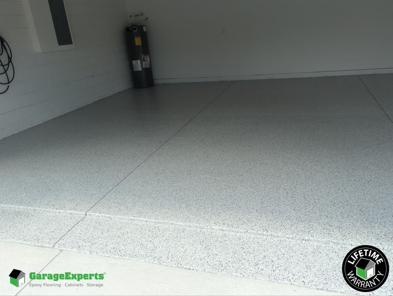 Residential Garage Epoxy Flooring in Palm Bay, Fl