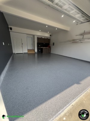 Residential Garage Epoxy Flooring in Westbury, Ny
