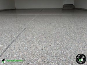 Residential Garage Epoxy Flooring in Cedar Lake, In