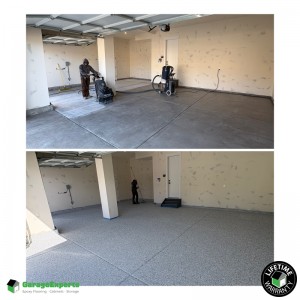 Residential Garage Epoxy Flooring in Lehi, Utah
