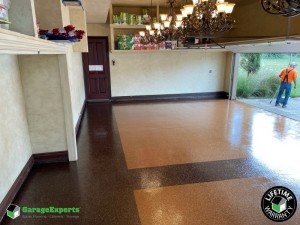 Residential Garage Epoxy Flooring in San Antonio, Texas