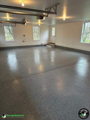 Residential Garage Epoxy Flooring in Mystic, Ct