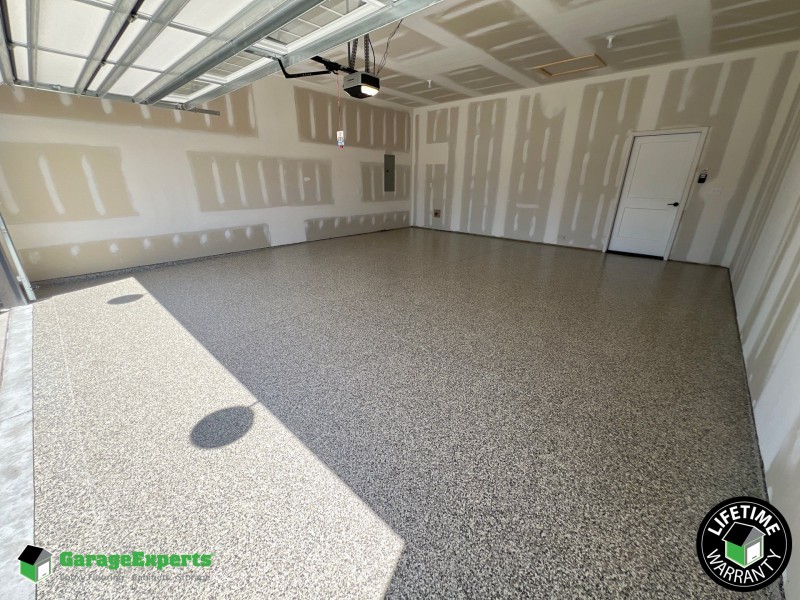 Residential Garage Epoxy Flooring in Wichita, Kansas