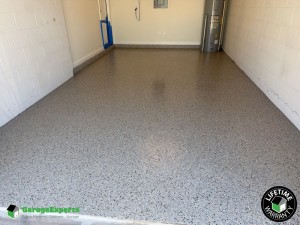 Residential Garage Epoxy Flooring in Rockledge, Fl