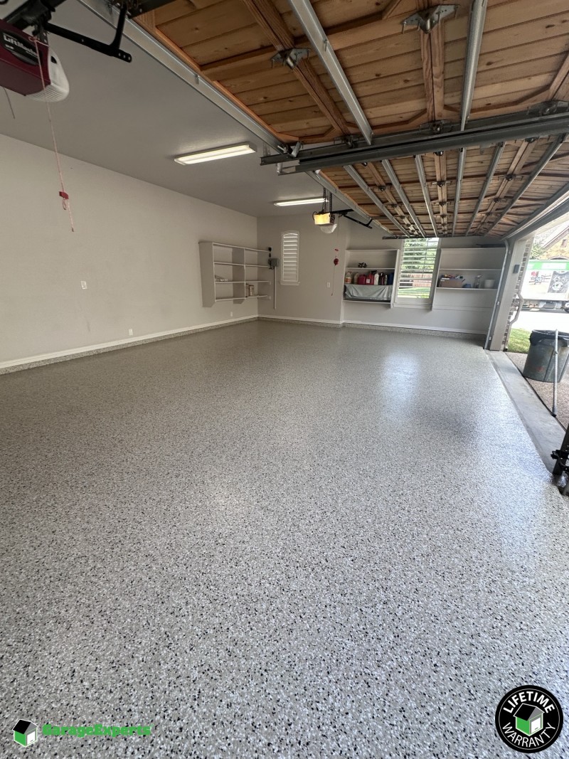 Residential Garage Epoxy Flooring in North Richland Hills, Tx