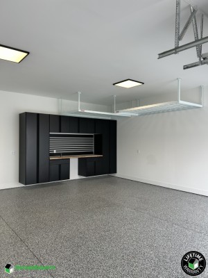 Residential Garage Cabinet Storage Solution in Saratoga Springs, Utah