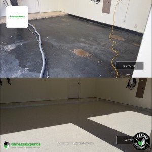 Residential Garage Epoxy Flooring in Prosper, Tx