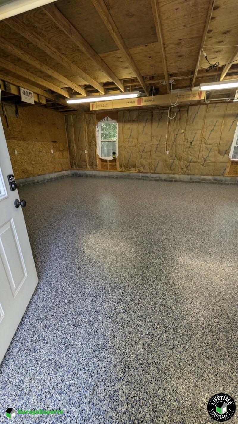 Residential Garage Epoxy Flooring in Port Republic, Md