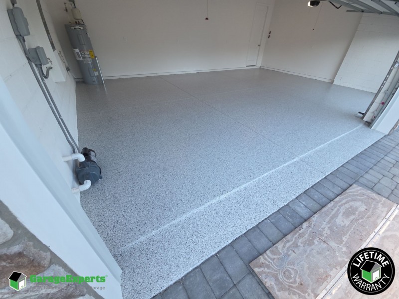Residential Garage Epoxy Flooring in Grant Valkaria, Fl