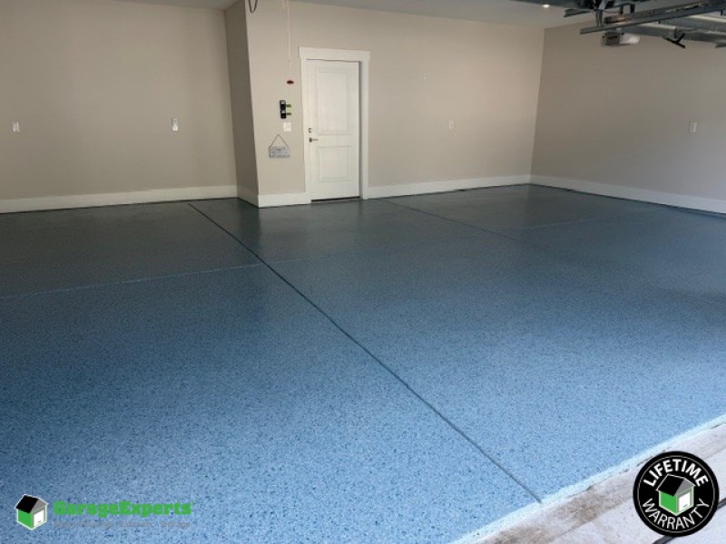 Residential Garage Epoxy Flooring in Hardeeville, South Carolina Image