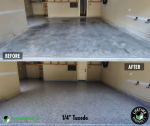 Residential Garage Epoxy Flooring in Jenks, Ok