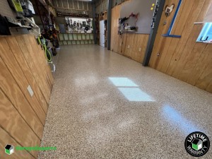 Residential Shop Epoxy Flooring in Augusta, Kansas